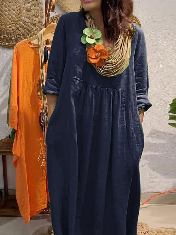Thick Outdoor Casual All-Match Women's Dress