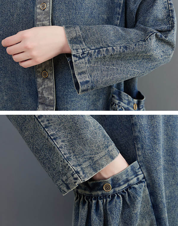 Love At First Sight Denim Dress