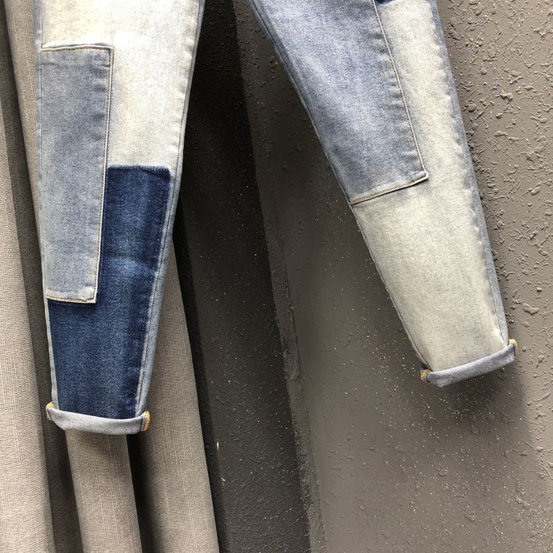 Dramatic Inspiration Colorblock Jeans