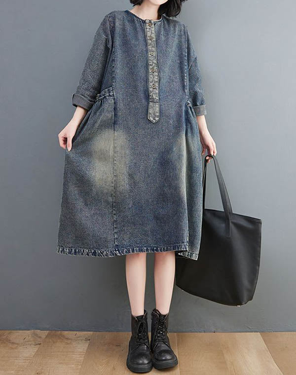Love At First Sight Denim Dress