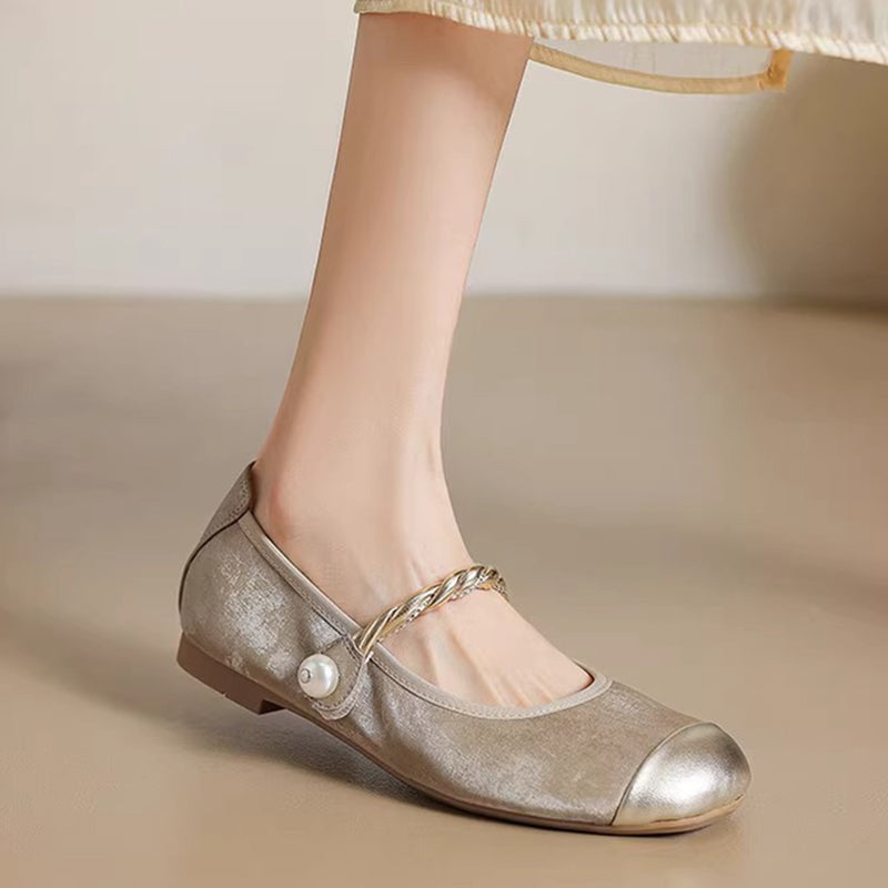 New Round Toe Versatile Women'S Casual Shoes