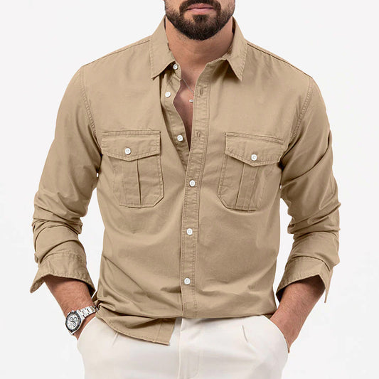 Pocket Casual Men's Top