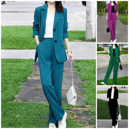 Elegant Lady'S Three-Piece Suit