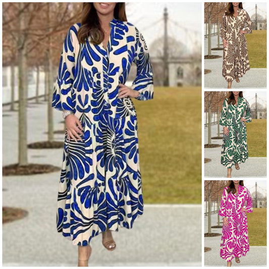 Printed Casual Women's Dress