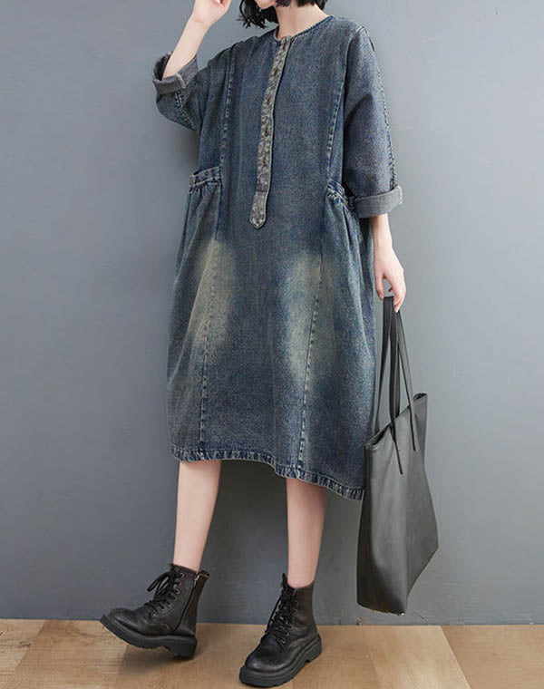 Love At First Sight Denim Dress