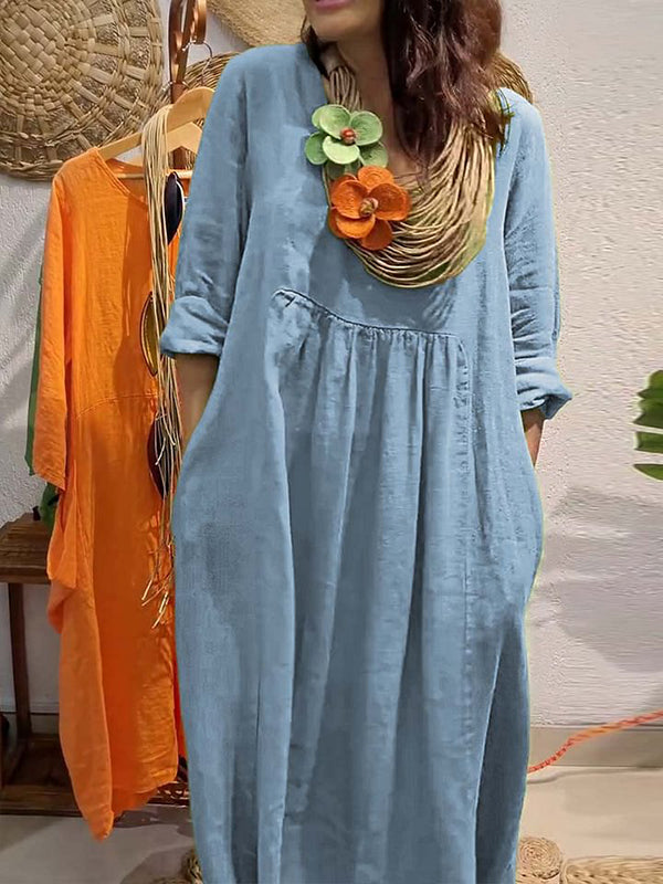 Thick Outdoor Casual All-Match Women's Dress