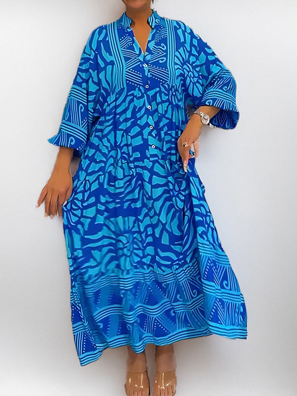 Temperamental Commuter Printed Ladies Dress