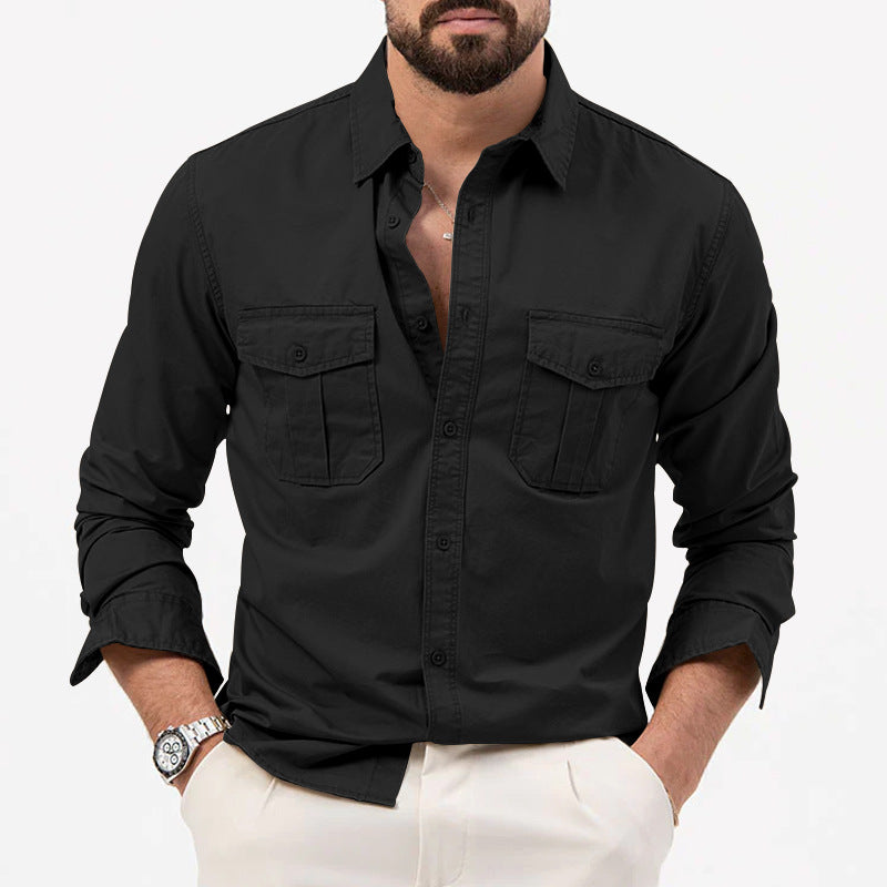 Pocket Casual Men's Top