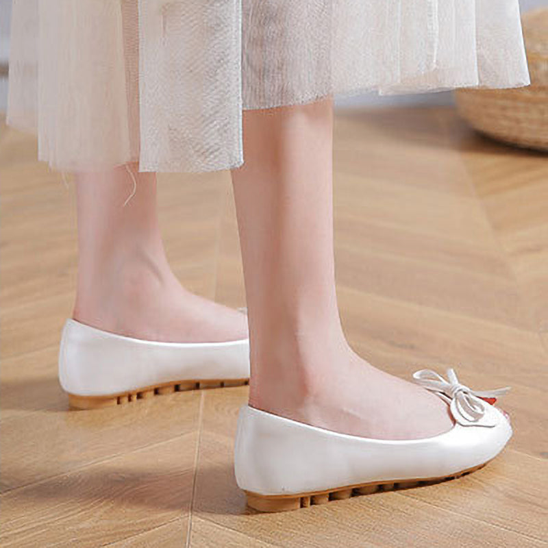 New Style Temperament Fish Mouth Bow Non-Slip Shoes
