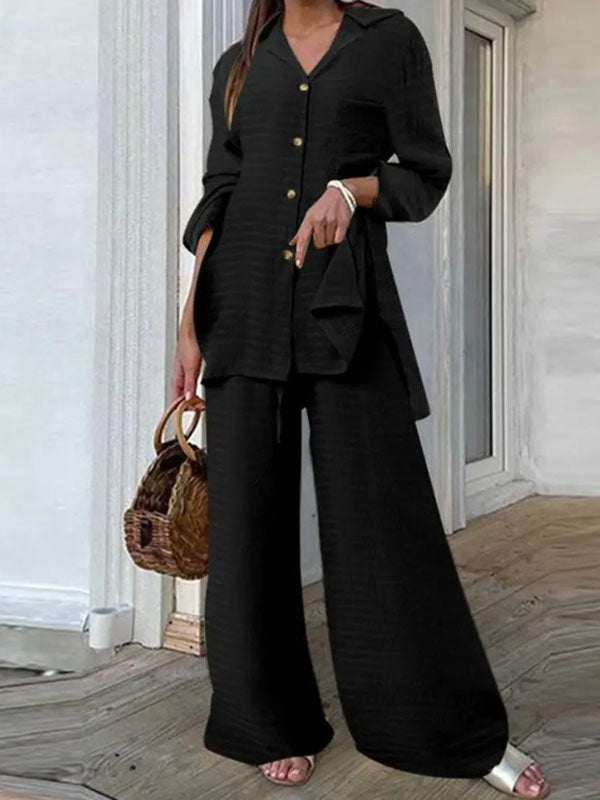 Fashionable Leopard Print Ladies Two Piece Suit