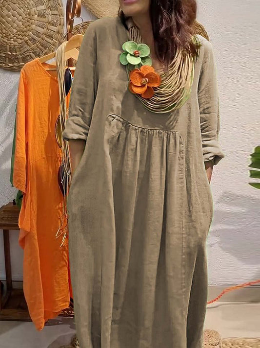 Thick Outdoor Casual All-Match Women's Dress