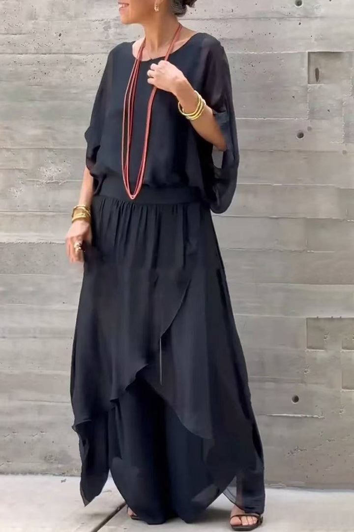 Outdoor Street Elegant Ladies Beautiful Two Piece Suit