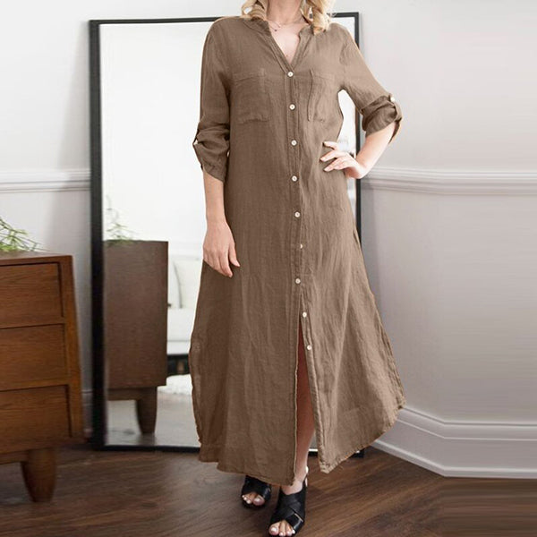 Elegant Simple Pocket Dress