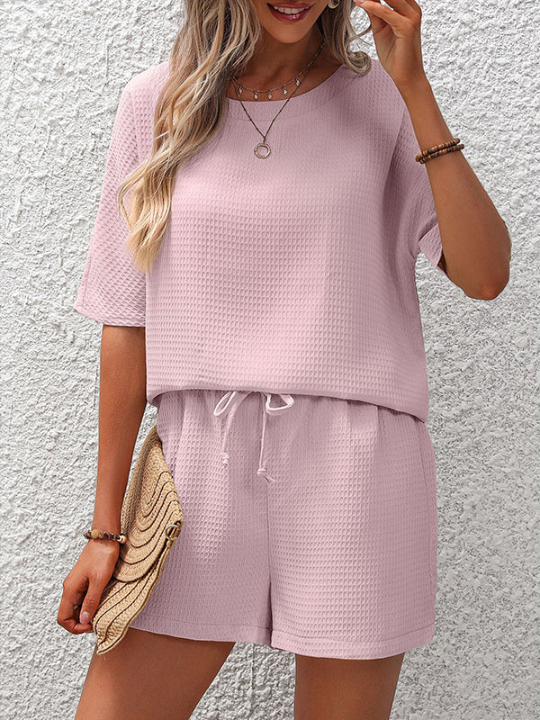 Elegant Ladies Casual Two Piece Set