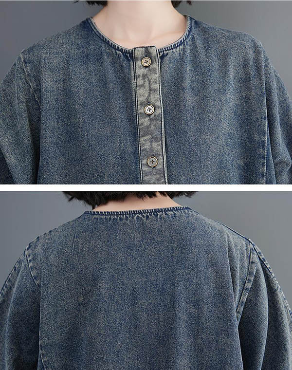 Love At First Sight Denim Dress