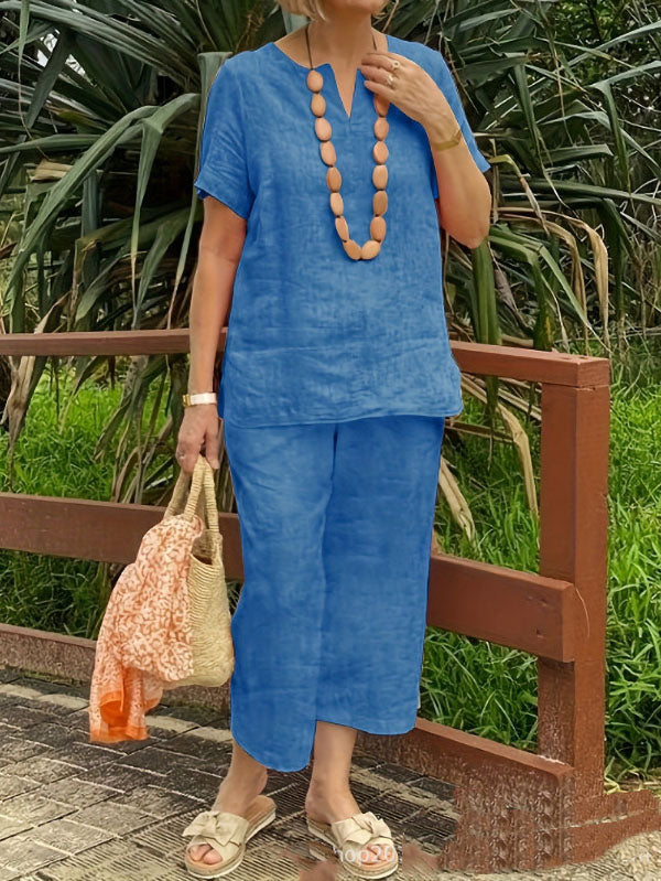 Casual Temperament Versatile Ladies Two-Piece Suit