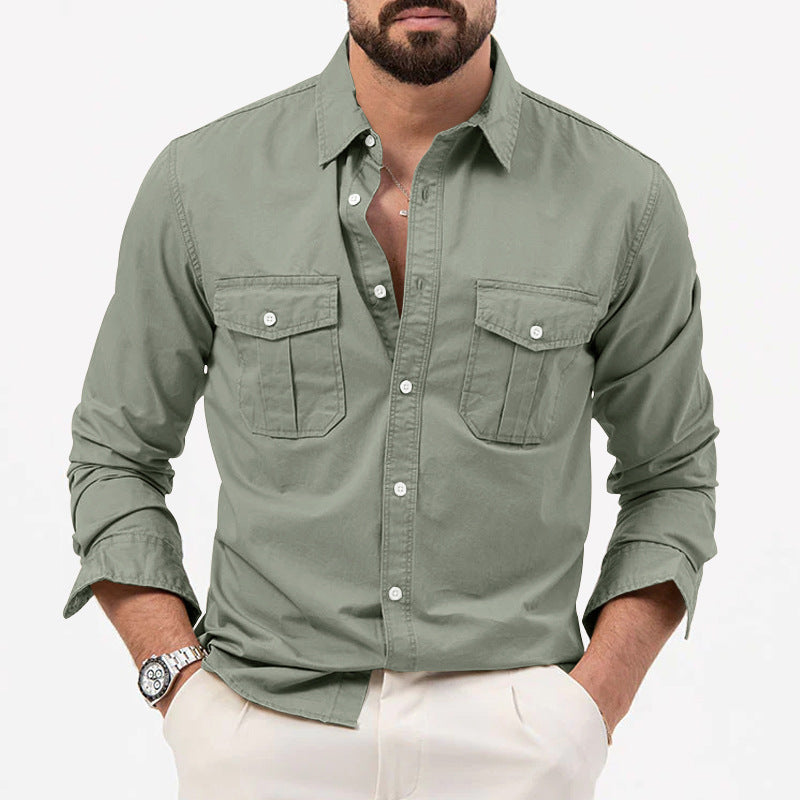 Pocket Casual Men's Top