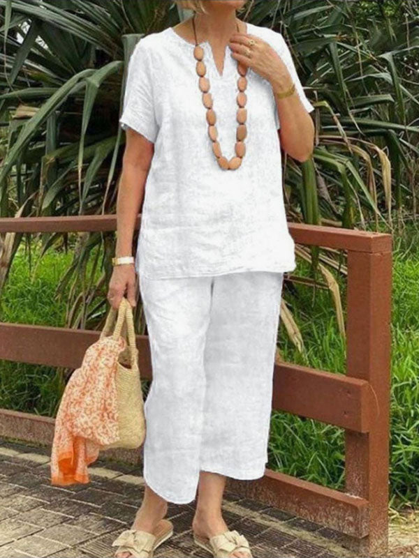 Casual Temperament Versatile Ladies Two-Piece Suit