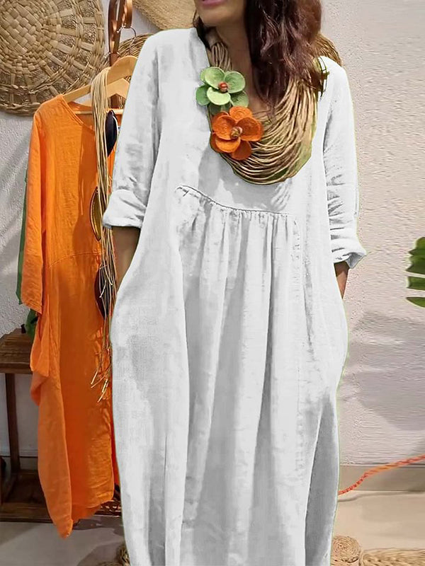 Thick Outdoor Casual All-Match Women's Dress