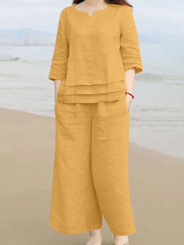 New Arrival Casual Good Looking Ladies Two Piece Suit