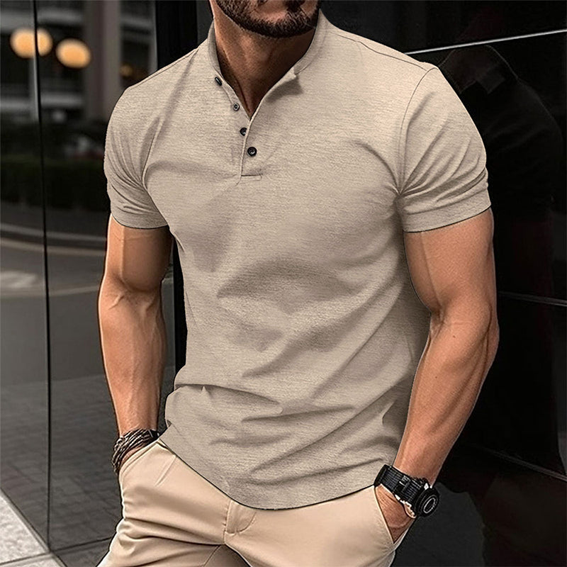 Elegant Men'S Casual Top