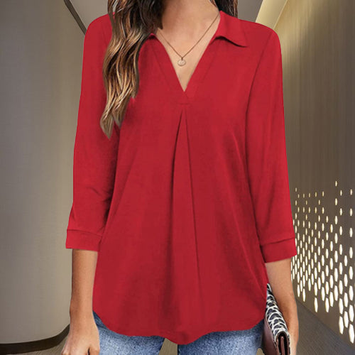 Everyone Loves the Comfortable V-Neck Top