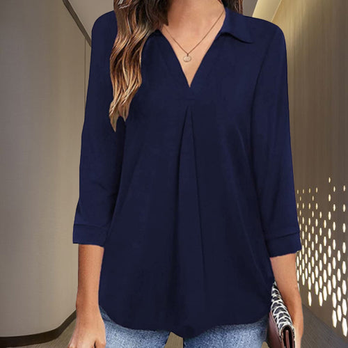 Everyone Loves the Comfortable V-Neck Top