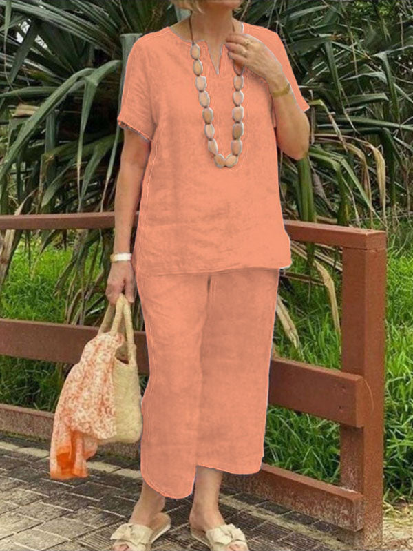 Casual Temperament Versatile Ladies Two-Piece Suit