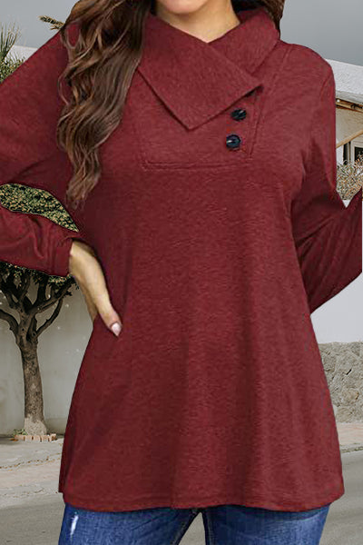 Casual Holiday Long Sleeve Top