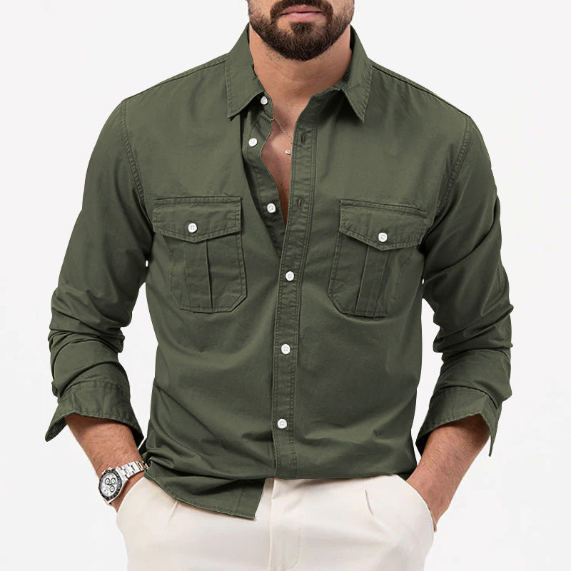 Pocket Casual Men's Top