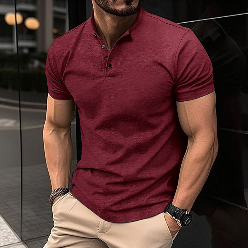 Elegant Men'S Casual Top