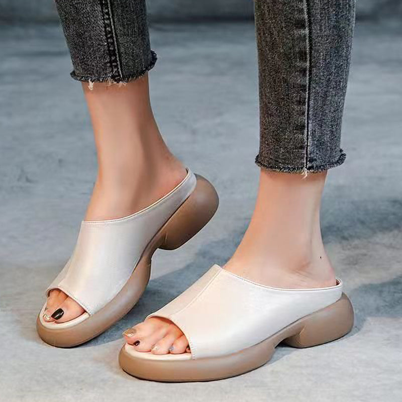 Versatile Thick-Soled Comfortable Soft-Soled Slippers