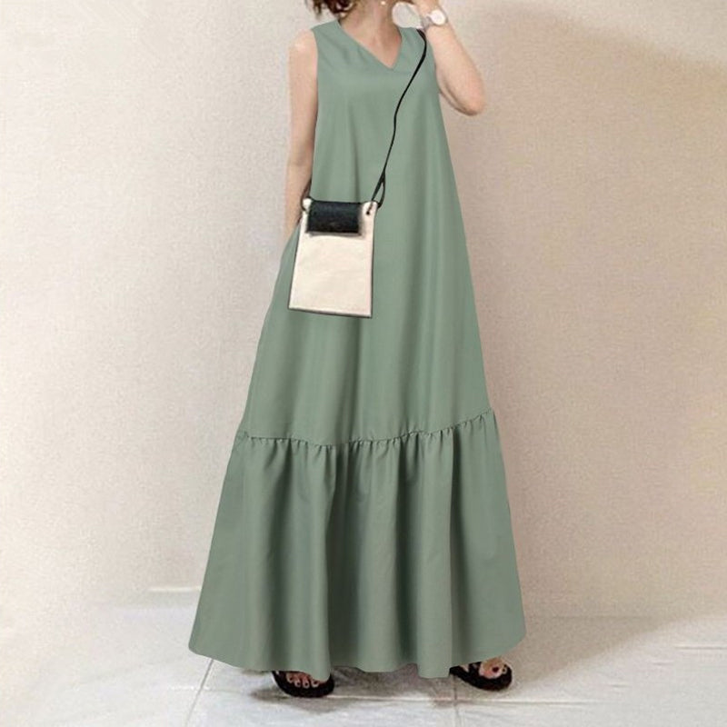 Ladies Casual Sleeveless Dress