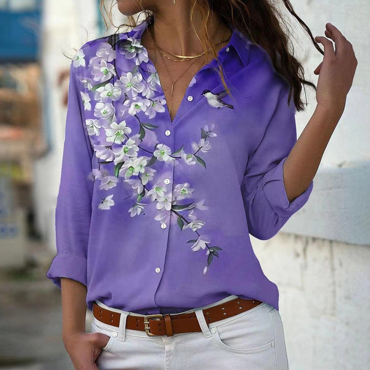 Beautiful Printed Casual Top