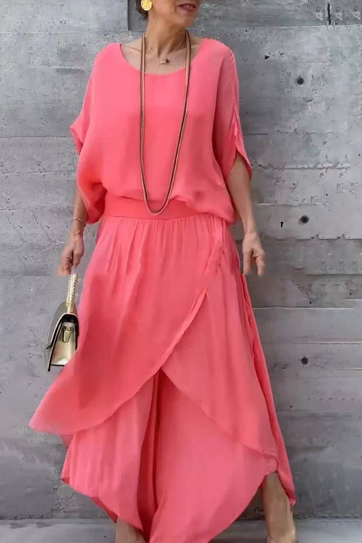 Outdoor Street Elegant Ladies Beautiful Two Piece Suit