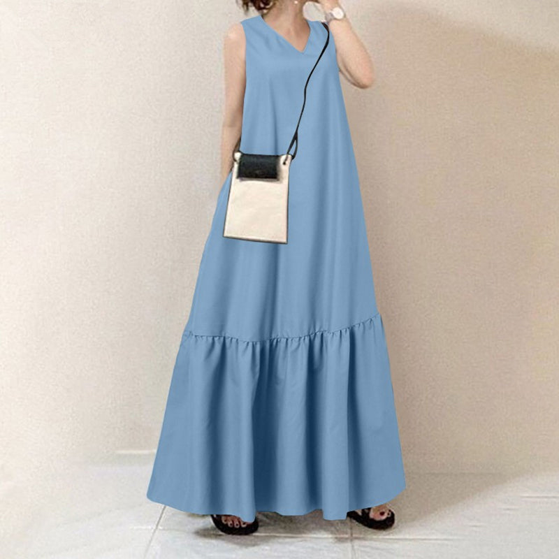 Ladies Casual Sleeveless Dress