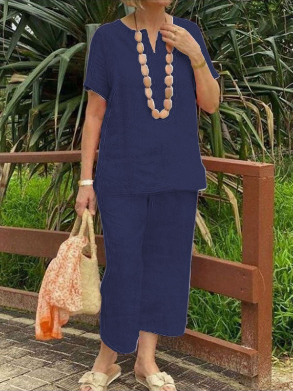 Casual Temperament Versatile Ladies Two-Piece Suit