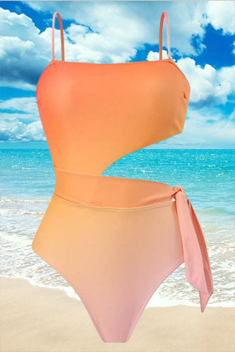 Waist Tie Swimsuit