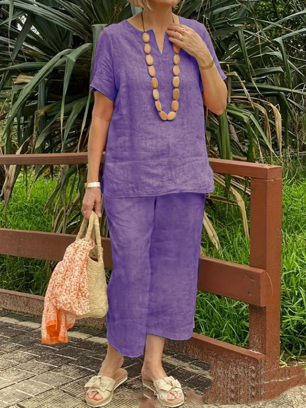 Casual Temperament Versatile Ladies Two-Piece Suit