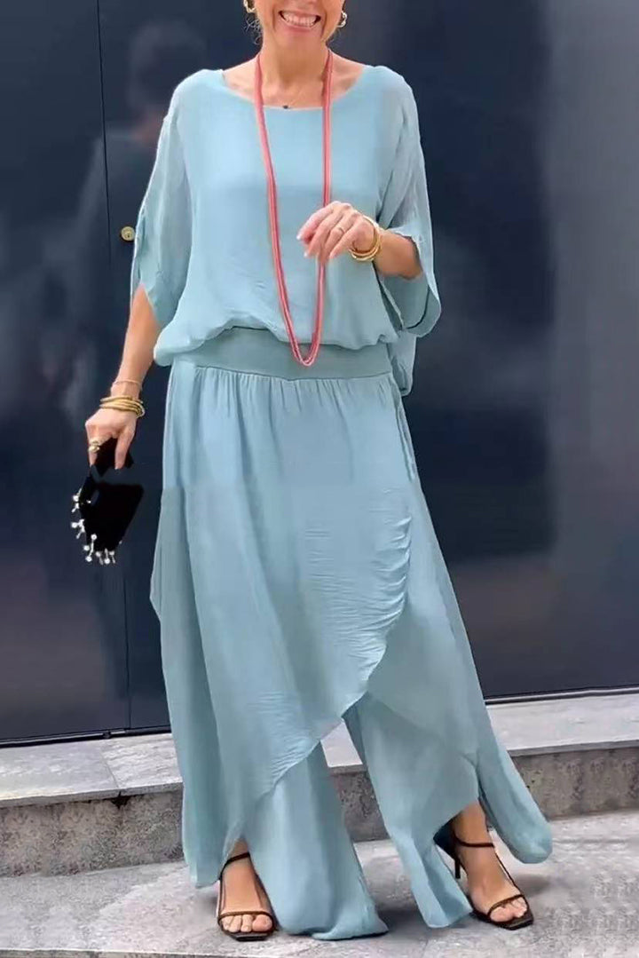 Outdoor Street Elegant Ladies Beautiful Two Piece Suit