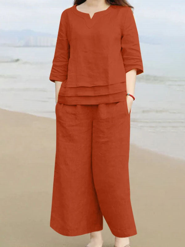 New Arrival Casual Good Looking Ladies Two Piece Suit