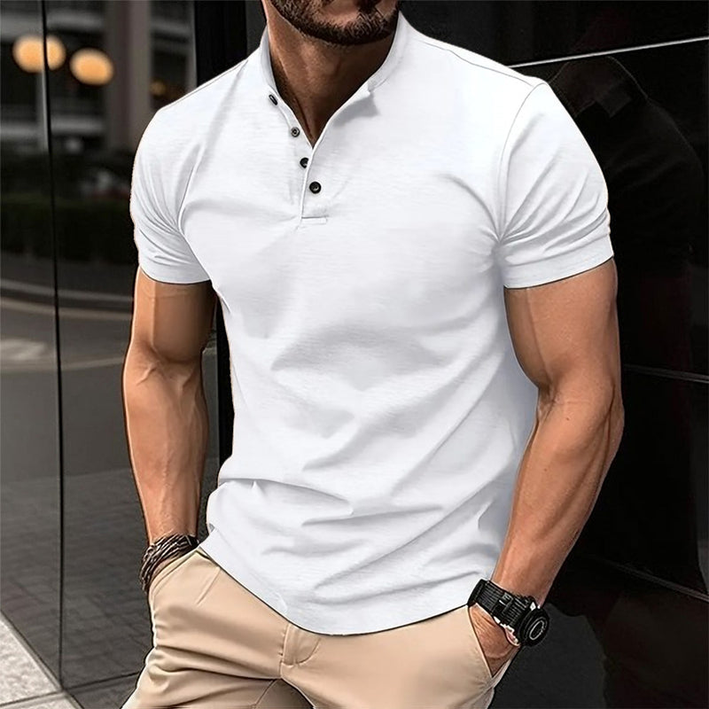 Elegant Men'S Casual Top