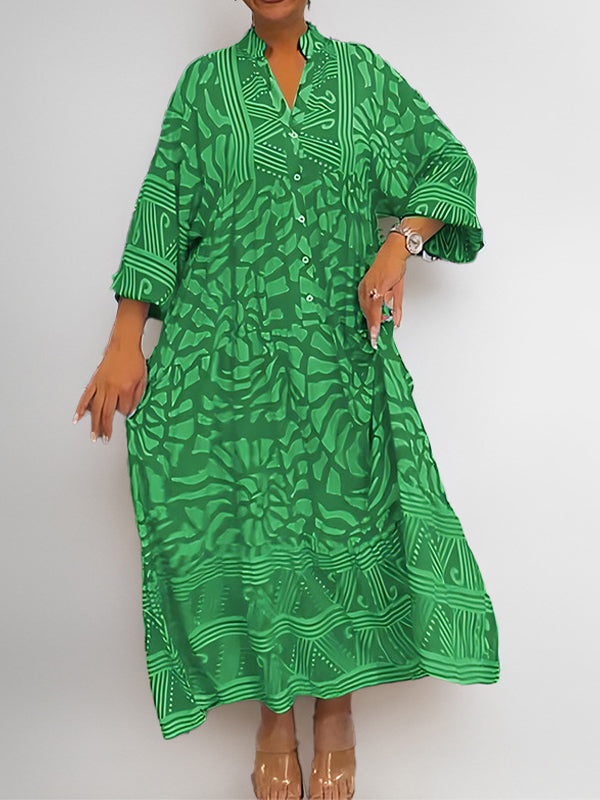 Temperamental Commuter Printed Ladies Dress