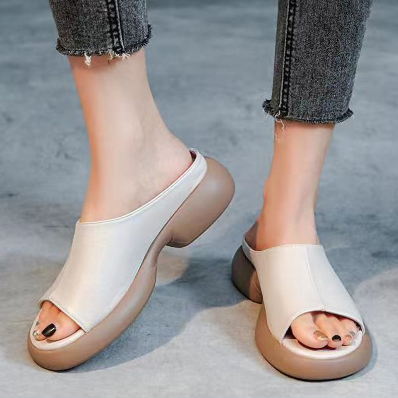 Versatile Thick-Soled Comfortable Soft-Soled Slippers