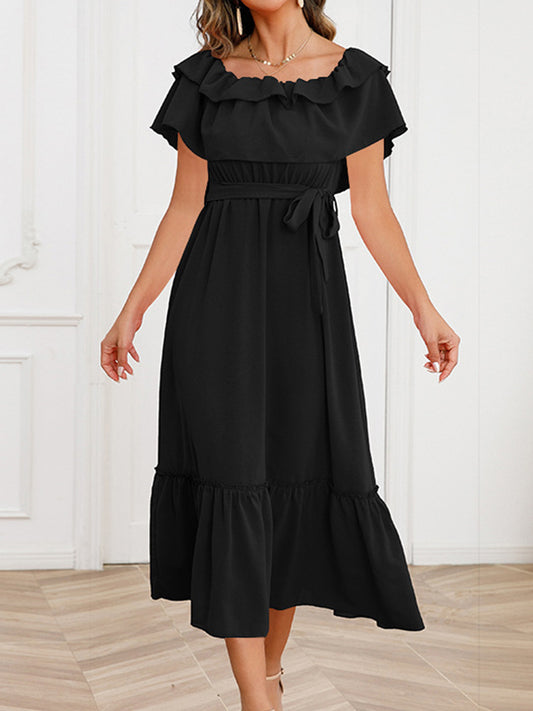 Off Shoulder Neckline Dress