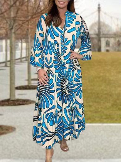 Printed Casual Women's Dress