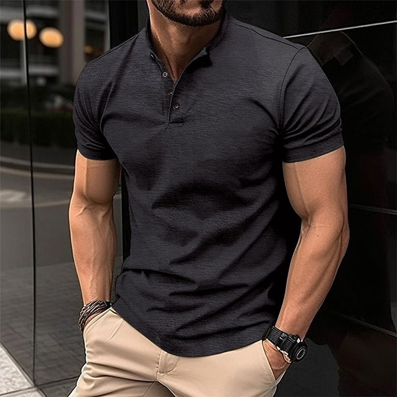 Elegant Men'S Casual Top