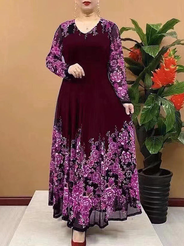Flattering Floral Dress