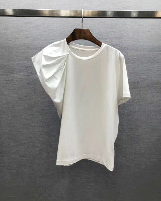 Round Neck Floral T-shirt