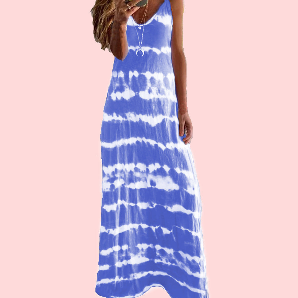 Cloud Print Dress